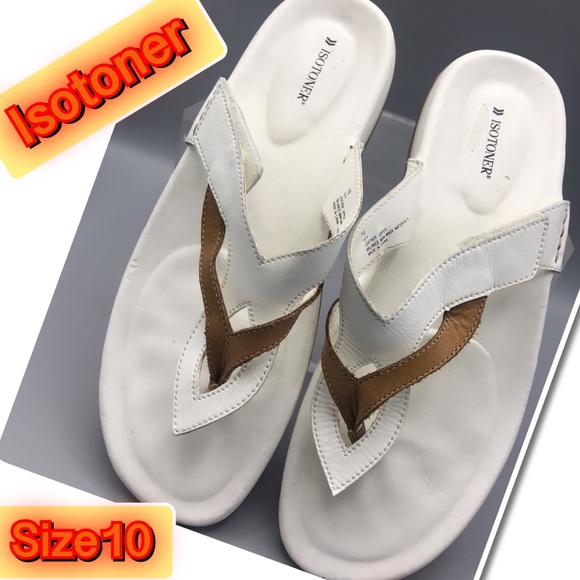 isotoner flip flops